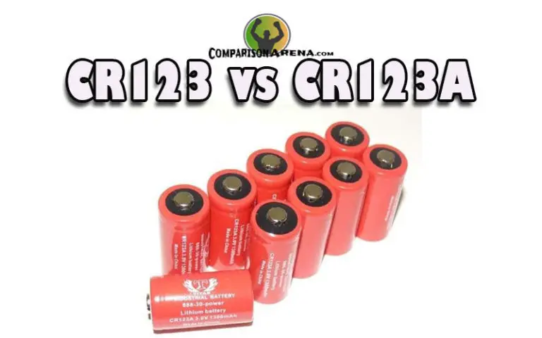 cr2 battery vs 123a