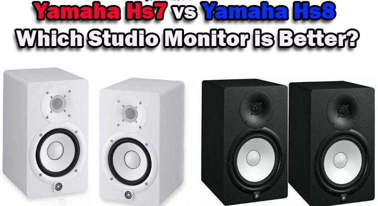 Yamaha Hs7 vs Hs8