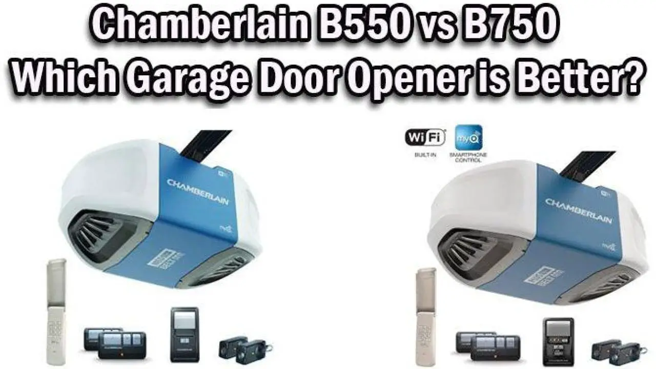 Chamberlain b750 garage door opener sale