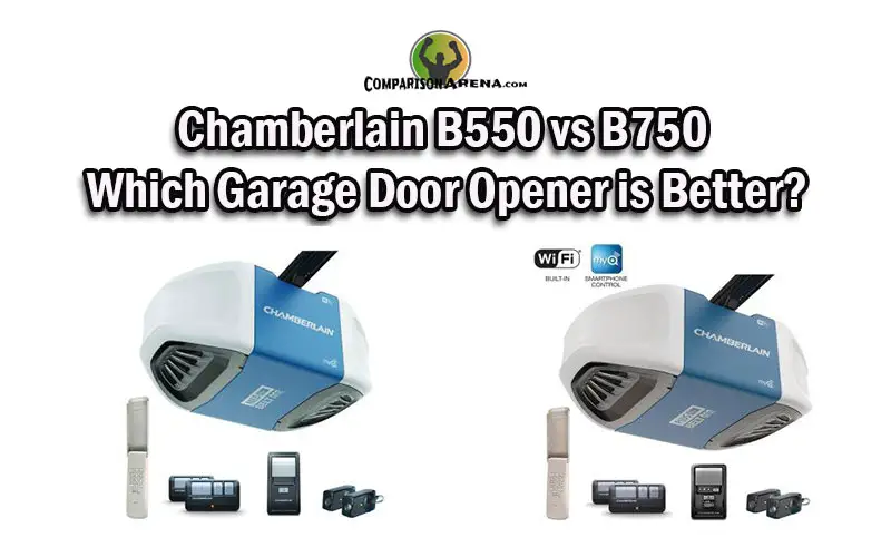 Chamberlain B550 vs B750: Which Garage Door Opener is Better?