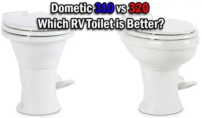Dometic 320 Series Standard Height Toilet White 