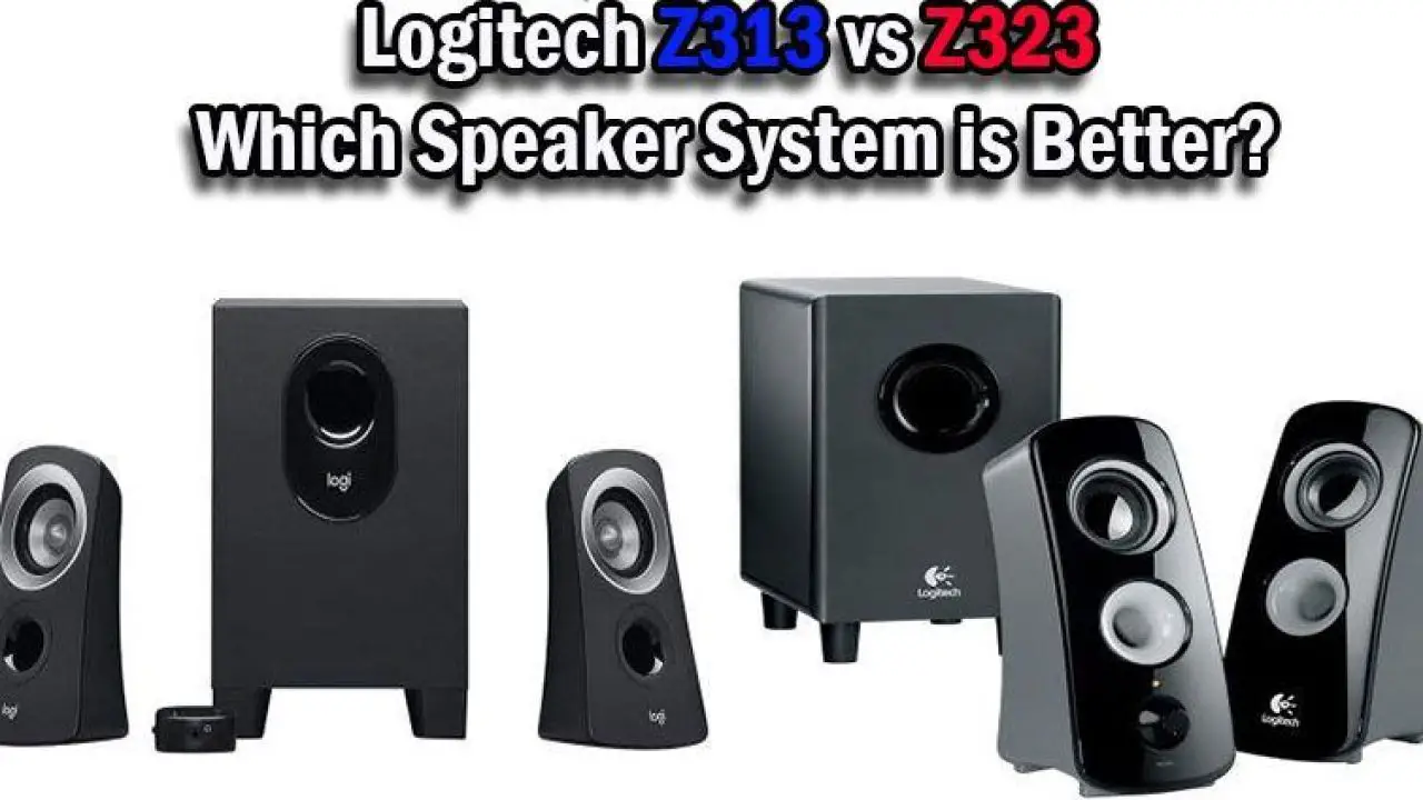 Logitech Z313 vs Z323: Which Speaker System is Better? Comparison Arena
