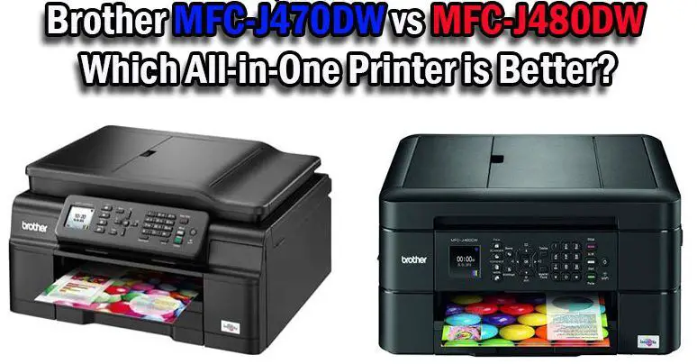 Wireless Inkjet Color All-in-One Printer w Auto Document... Brother MFC-J480DW 
