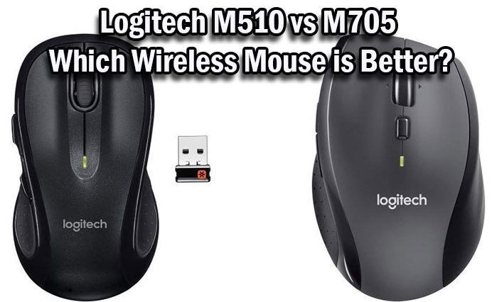 Logitech M510 vs M705
