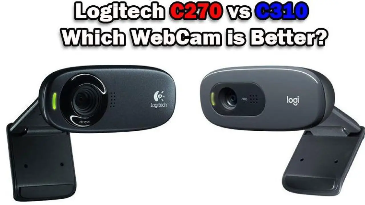 Logitech Webcams | Logitech C270 vs C310