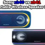 Sony xb40 vs xb41