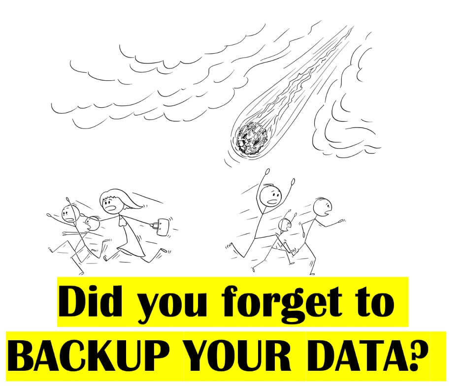 did you backup your data