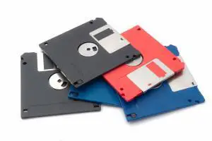 outdated floppy disks