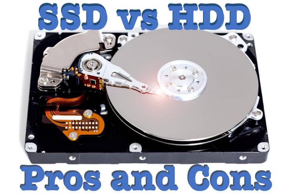 ssd vs hdd feature