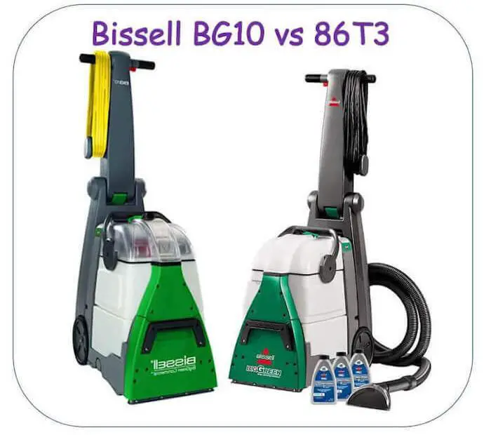 bissell big green carpet cleaners bg10 vs 86T3