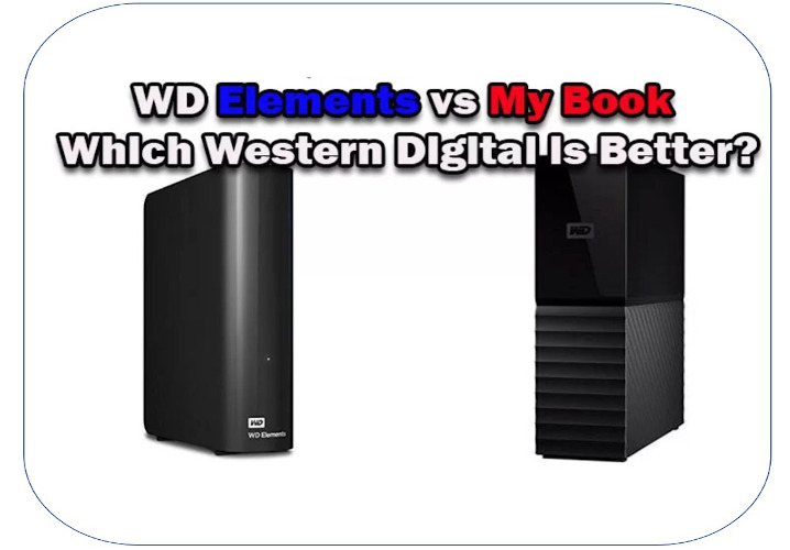 wd elements vs my book drive